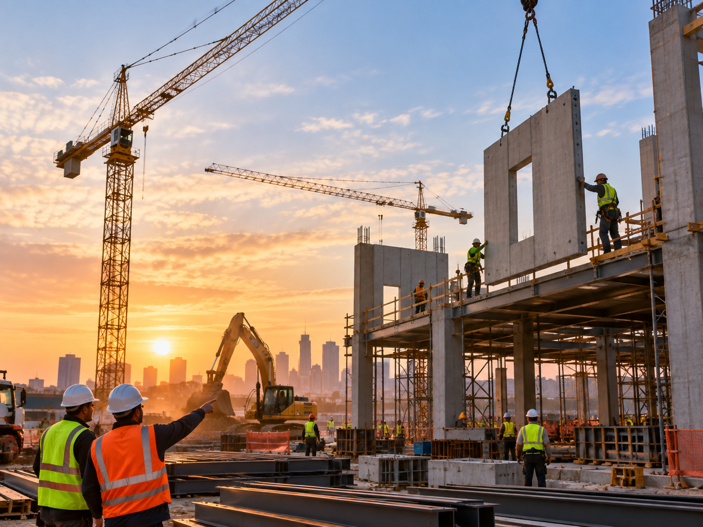 Jim Carroll speaking at a construction industry event